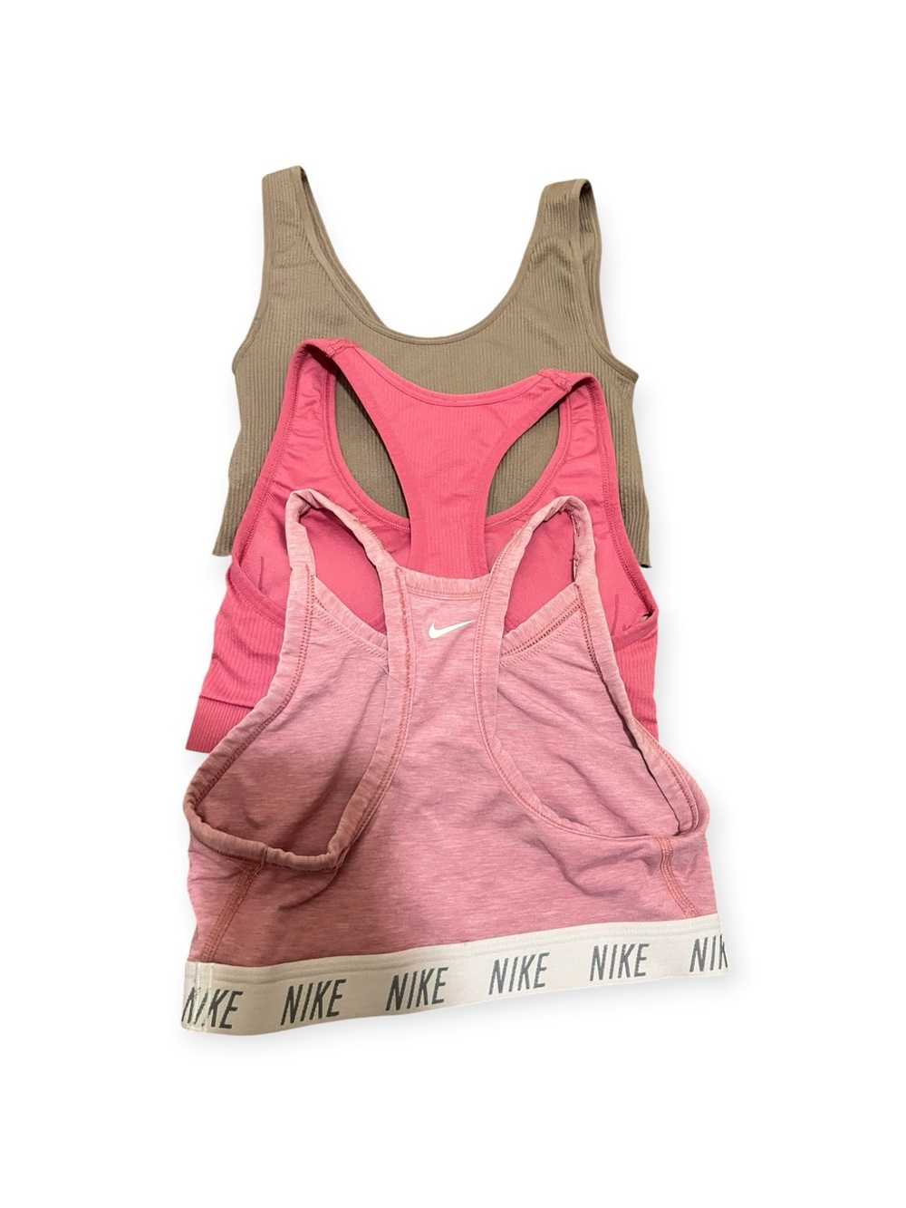 Lot of 3 Size Small Sports Bras, Nike forever21